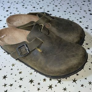 Birkenstock, Boston oiled leather, Habana, size 36 (women’s size 5-5.5)